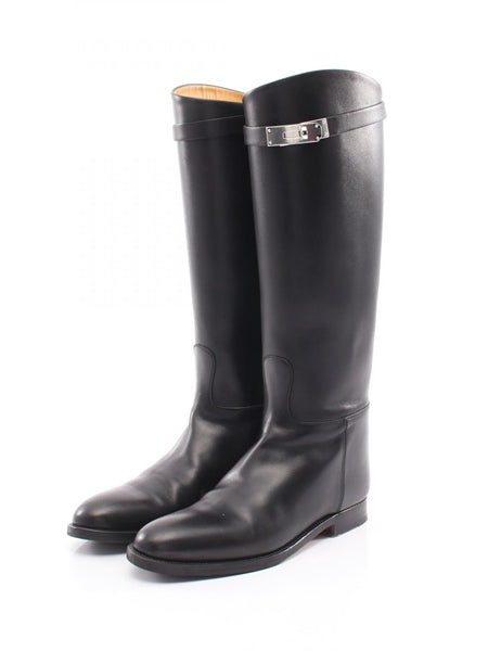 Hermes Jumping Boot Box Calfskin Size 38