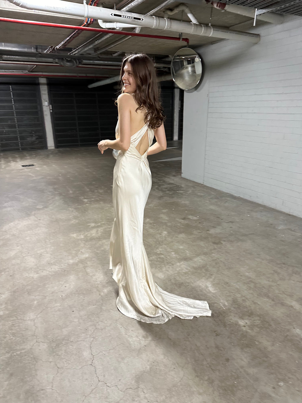 nicole miller collection silk dress Nicole Miller NYC Silk Dress (For Hire) EKOLUV