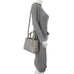 Lady Dior Medium Opaline Gray Pearlescent Cannage Lambskin Bag