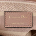 Dior Canvas Toile De Jouy Reverse Embroidered Medium Lady D-Lite Rose