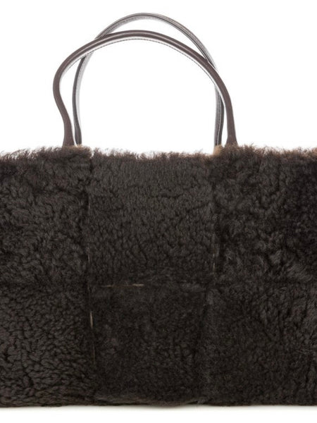 Bottega Veneta Arco Medium Tote Shearling