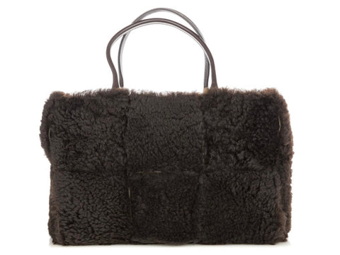 Bottega Veneta Arco Medium Tote Shearling