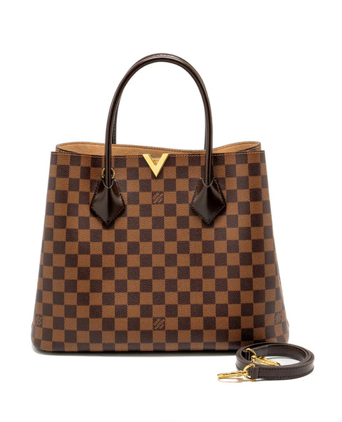 Louis Vuitton Kensington Damier Ebene Handbag