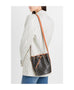 Celine Small Drawstring Bag In Triomphe Canvas and Calfskin