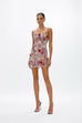 Rachel Gilbert Francesca Mini Dress Pink (For Hire)
