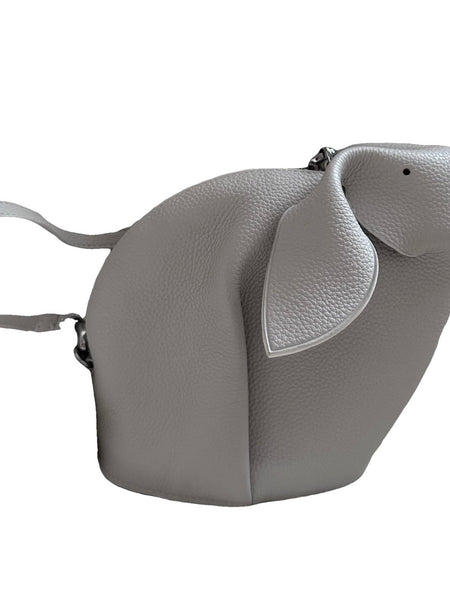 LOEWE ANIMALS Bunny Calf Sheepskin Shoulder Bag