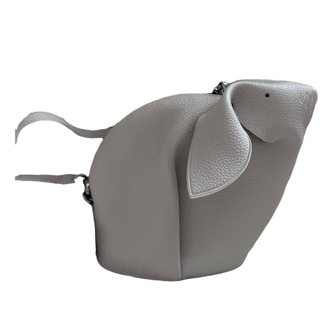 LOEWE ANIMALS Bunny Calf Sheepskin Shoulder Bag