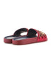 CHANEL Red Tropiconic Chain Slides Size 38