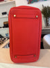 Hermes Birkin 35 Clemence Rouge Pivoine Vermillon Gold Hardware Bag
