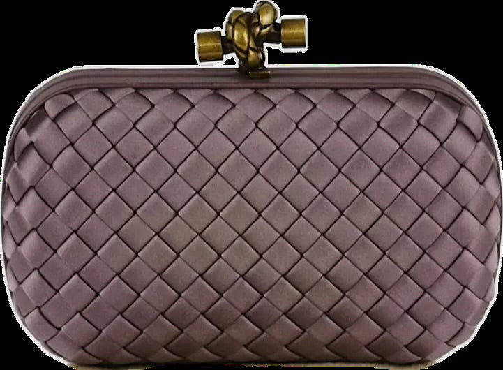 Bottega Veneta Intrecciato Knot Clutch