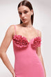 Rachel Gilbert Margot Mini Dress Pink (For Hire)