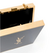 Saint Laurent Tuxedo Box Clutch Black