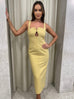 Camilla and Marc Brixton Dress Mustard (For Hire)