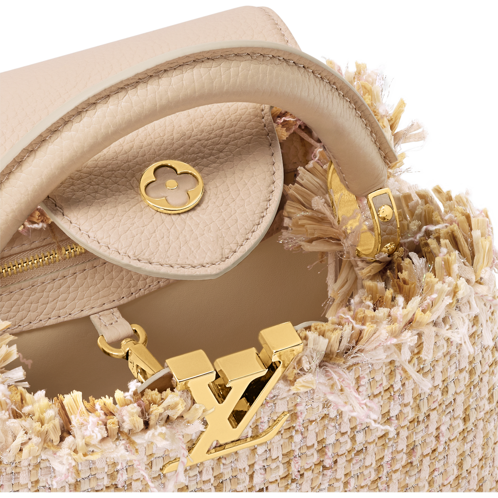 Louis Vuitton Cappucines BB Tweed Limited Edition Bag For Hire EKOLUV