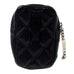 Chanel Black/White Quilted Leather Cambon Ligne Case