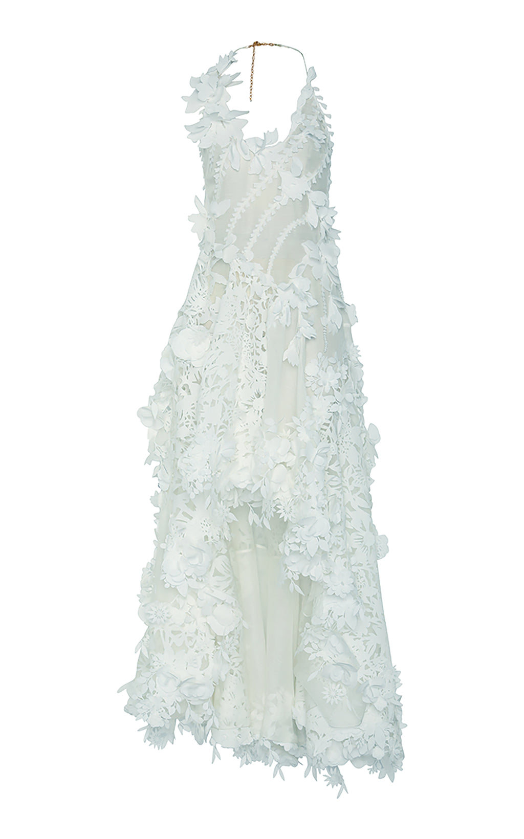 Zimmermann Natura Lasercut Halter Dress (For Hire) EKOLUV Zimmermann Natura Lasercut Halter Dress (For Hire) EKOLUV