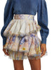Zimmermann Rhythmic Tiered Mini Skirt (For Hire)