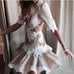 Zimmermann Mischief Rosette Laced Dress (For Hire)