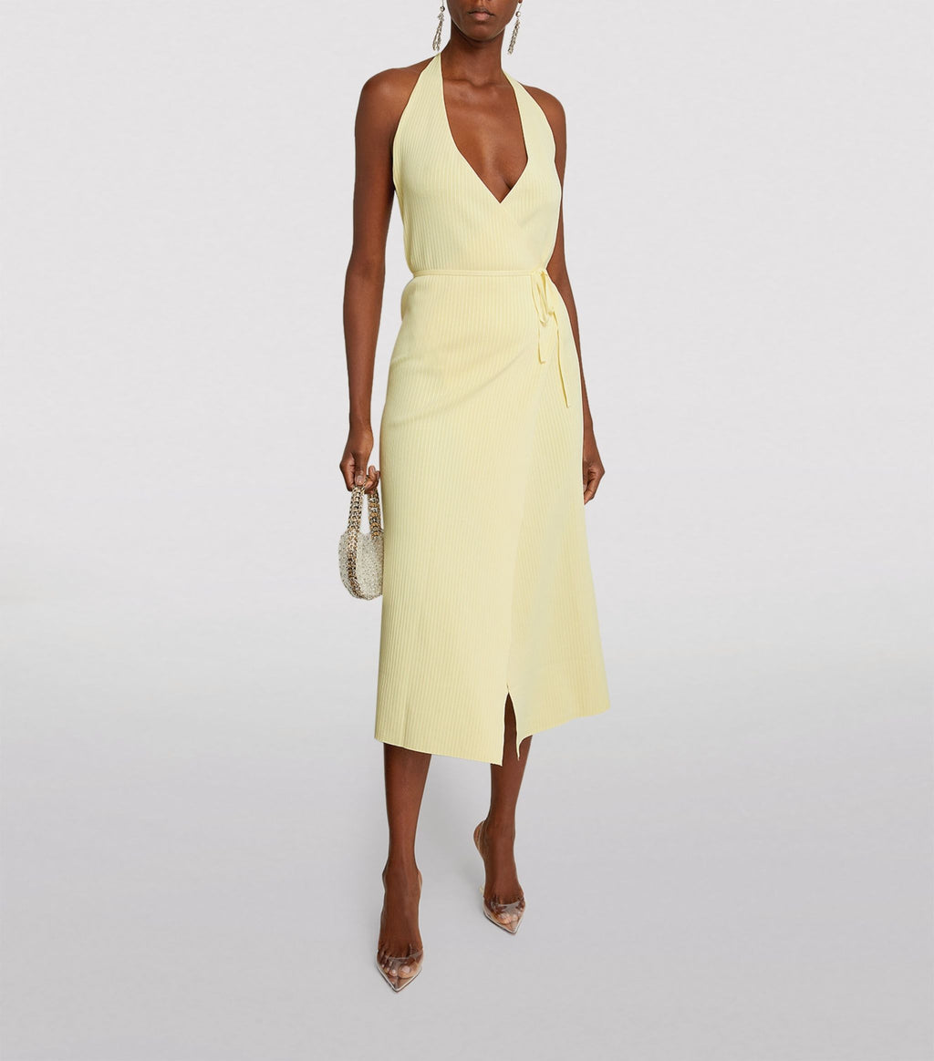 SIR The Label Kelvin Wrap Dress (For Hire)