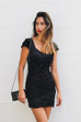 Vintage Black Mini Dress (For Hire)