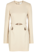 Dion Lee Marle Tie Mini Dress in Chalk  (For Hire)