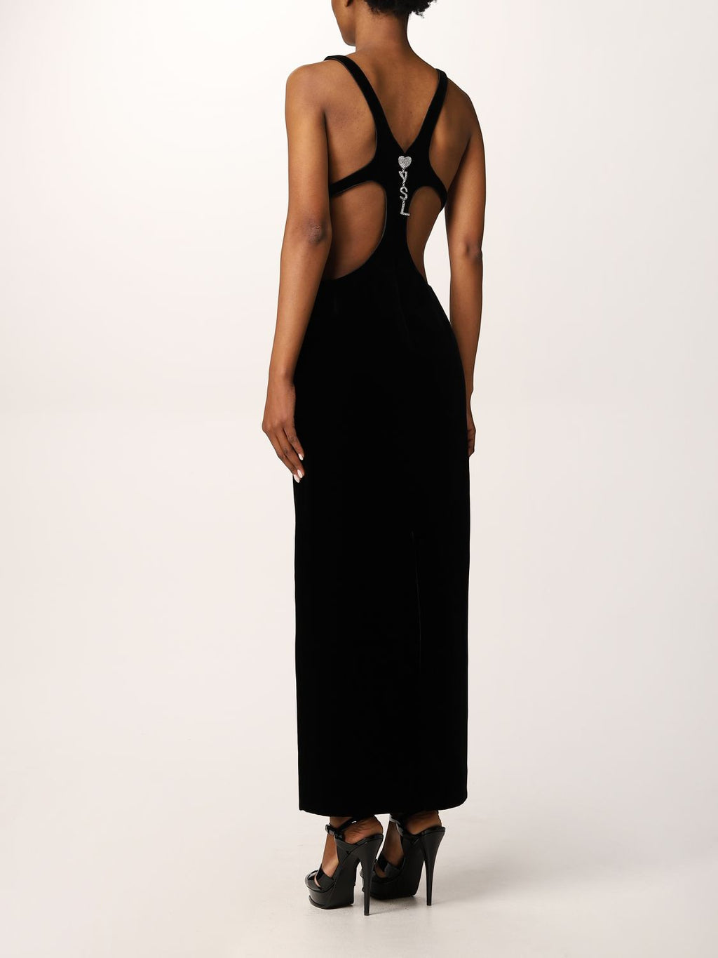 Saint Laurent Black Velvet Dress (For Hire) – EKOLUV Saint Laurent Black Velvet Dress (For Hire) – EKOLUV