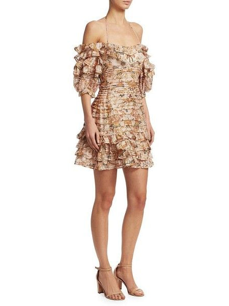 Zimmermann Painted Heart Folds Dress (For Hire)