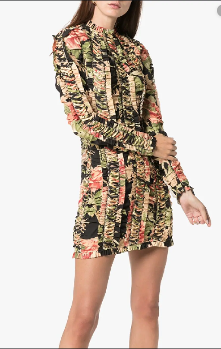 Zimmermann Espionage Lace Up Mini Dress (For Hire) EKOLUV Zimmermann Espionage Lace Up Mini Dress (For Hire) EKOLUV