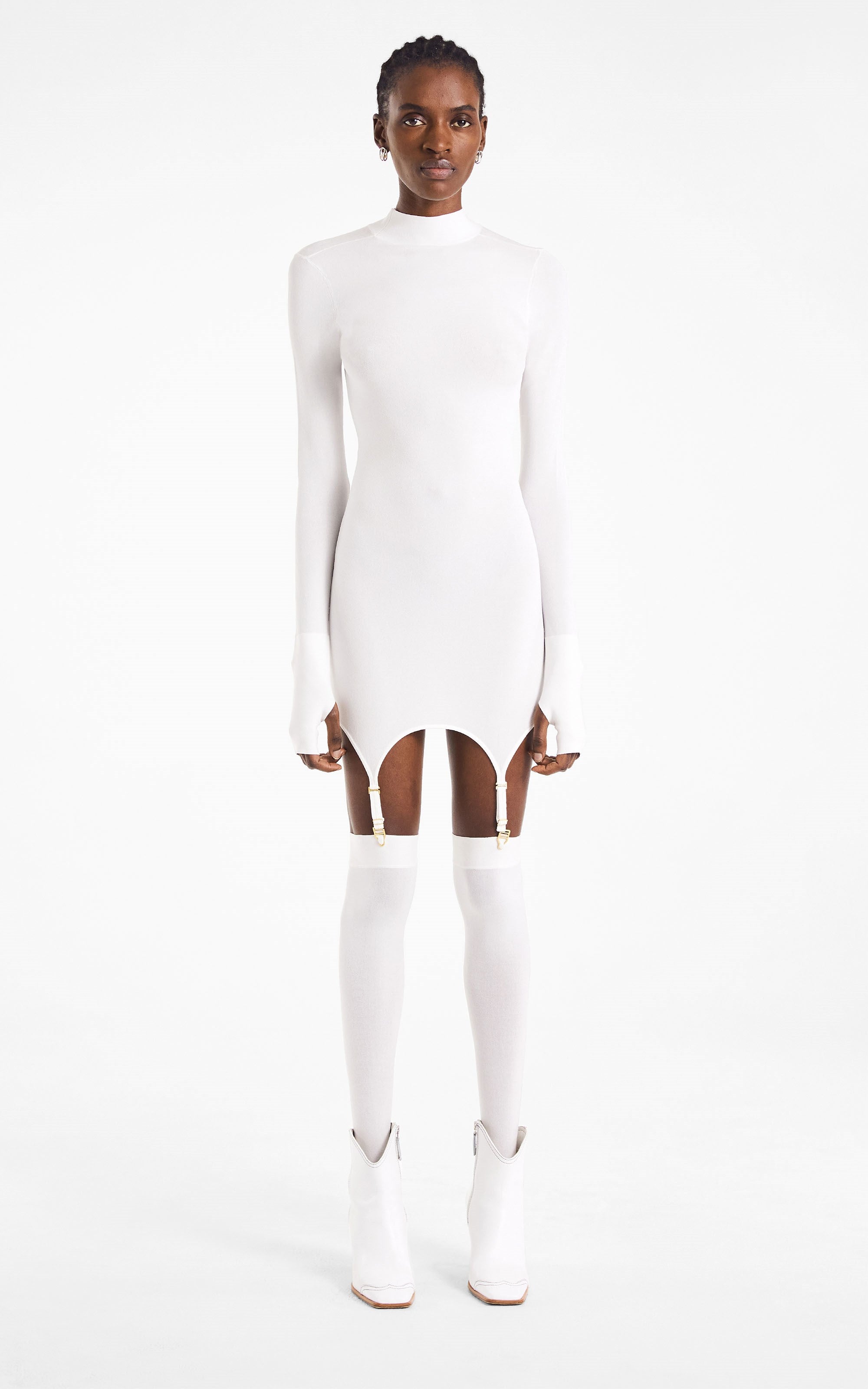 dion lee garter mini dress Dion Lee Garter Mini Dress Black Size 8