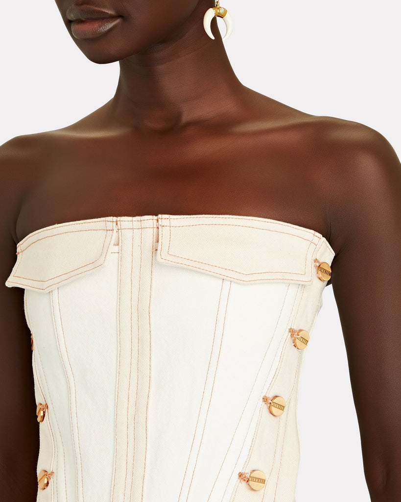 Dion Lee Denim Inverse Utility Corset (For Hire) – EKOLUV