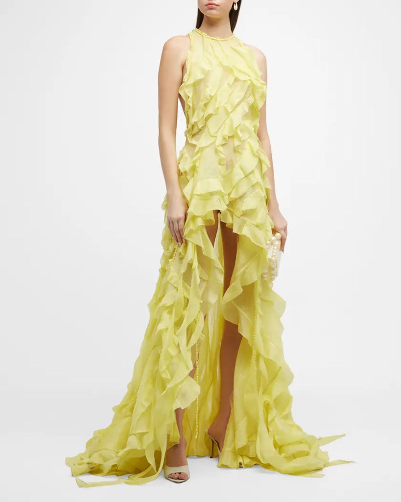 Zimmerman top ruffle dress