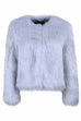 Unreal Fur Dream Jacket Pastel Blue