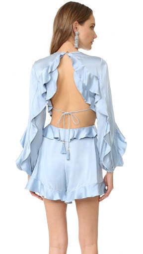 Zimmermann Winsome Flutter Playsuit (For Hire)
