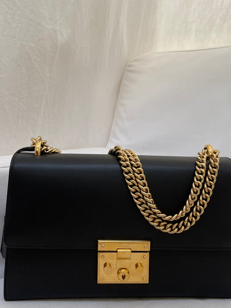 Gucci Padlock Leather Shoulder Bag