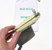 Bottega Veneta intrecciato zip around wallet/clutch bag in butter (For Hire)