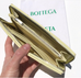 Bottega Veneta intrecciato zip around wallet/clutch bag in butter (For Hire)