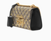 Gucci Padlock Leather Gold Bee Shoulder Bag