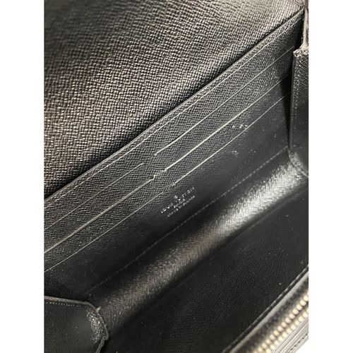 Vintage Louis Vuitton Epi Twist Black Gold Silver Chain Bag (For