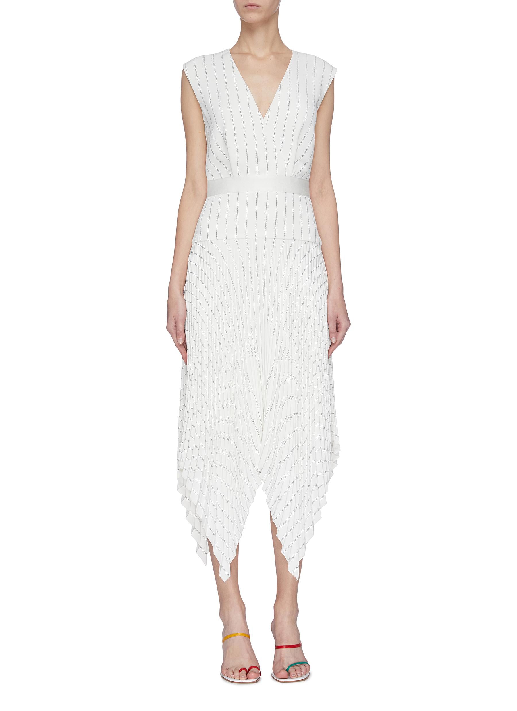 Dion Lee Tailored Pleat Dress (For Hire) – EKOLUV Dion Lee Tailored Pleat Dress (For Hire) – EKOLUV