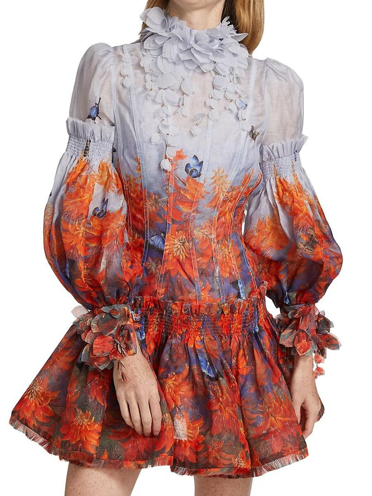 Zimmermann Botanica Bralette Gown Dress (For Hire) – EKOLUV
