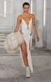 Dion Lee Bridle Gathered Dress Ivory (For Hire)