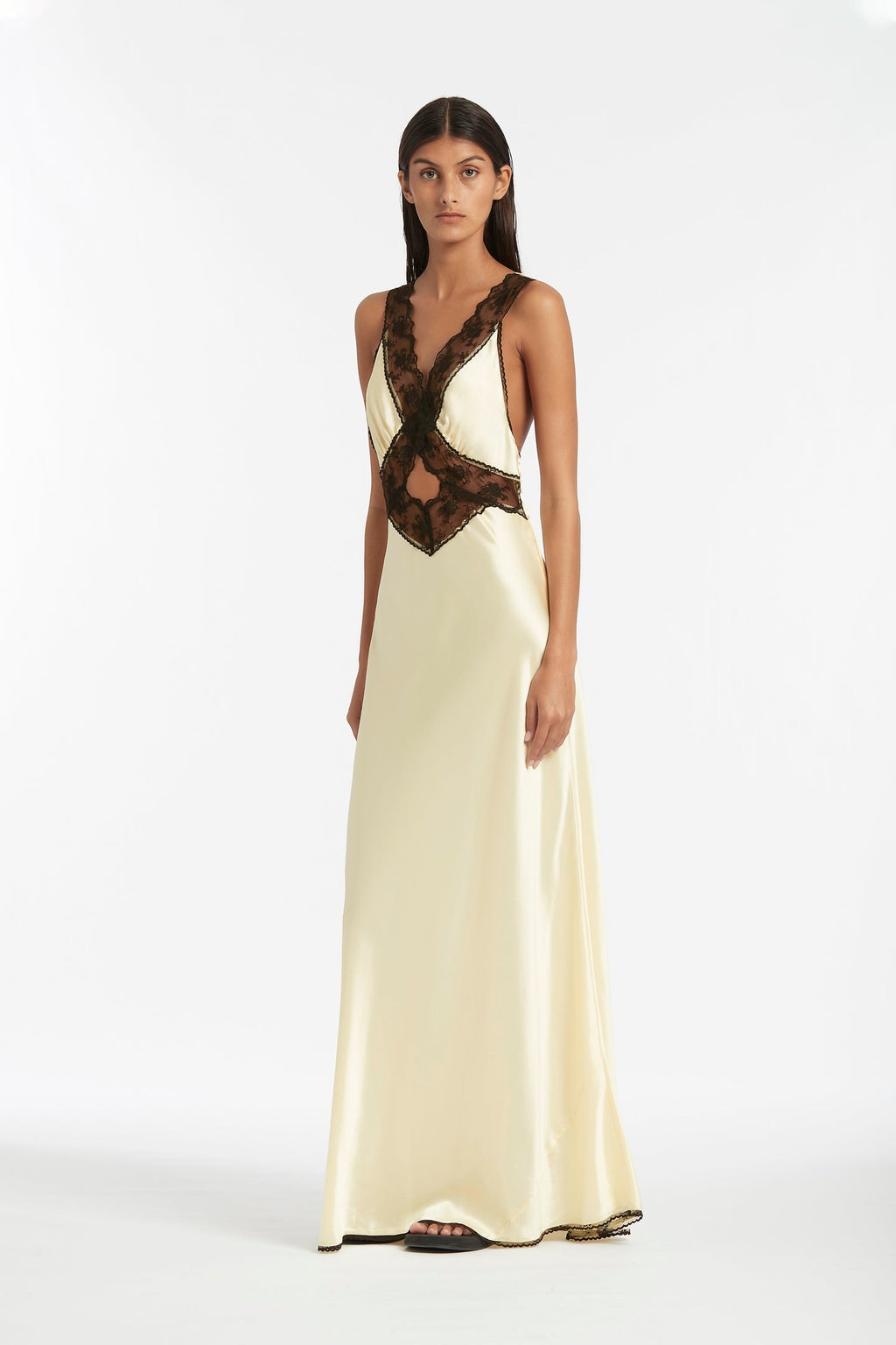 SIR The Label Willa Cut Out Gown (For Hire) EKOLUV SIR The Label Willa Cut Out Gown (For Hire) EKOLUV
