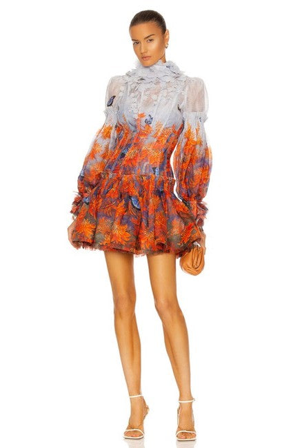 Zimmermann Botanica Mini Dress (For Hire) EKOLUV Zimmermann Botanica Mini Dress (For Hire) EKOLUV