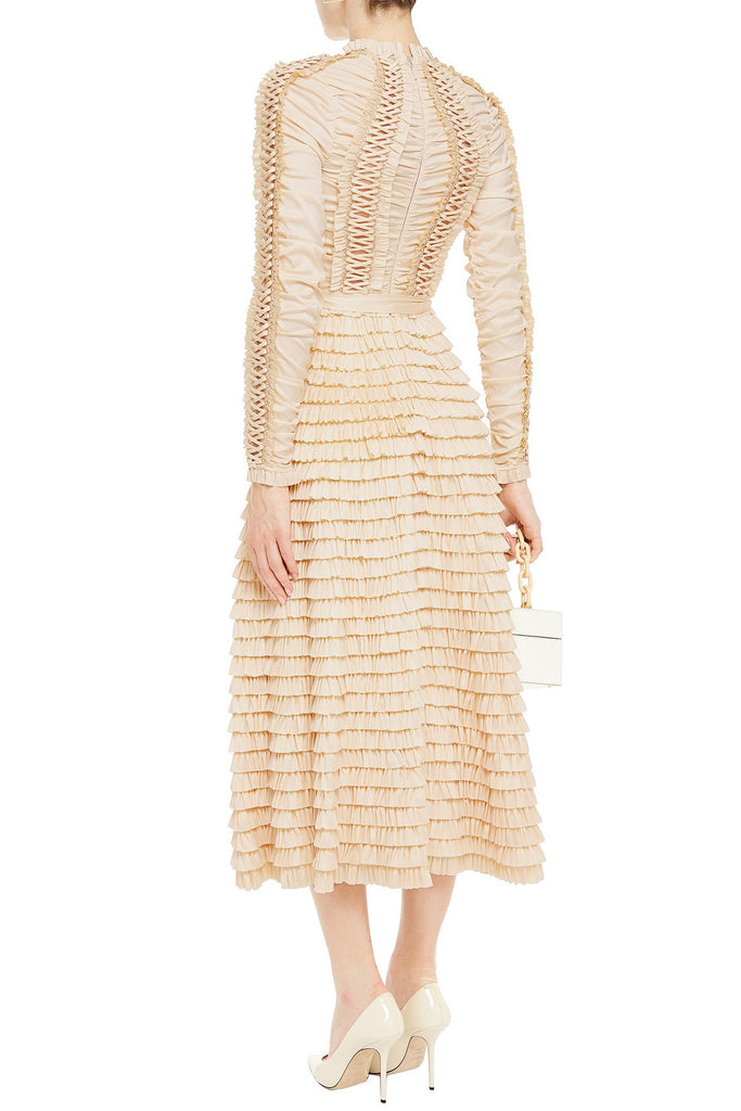 Zimmermann Espionage Ruffled Midi Dress (For Hire) – EKOLUV